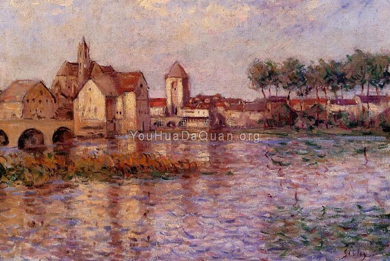 Moret-sur-Loing - 阿尔弗莱德·西斯莱